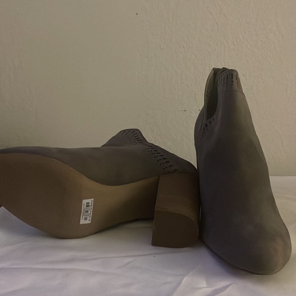 Torrid Perforated V-Cut Heel Bootie - Picture 3 of 4